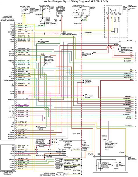 Engine Wiring Diagram Ford Ranger Ford Ranger Electrical Wiring