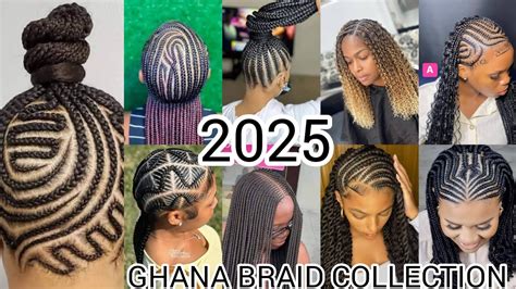 Latest Cornrow Braids Hairstyles Ghana Weaving Hairstyles For