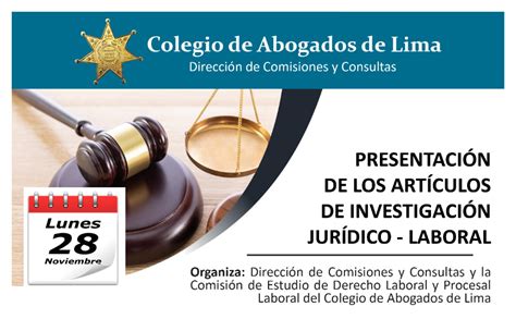 Prensa P Gina Colegio De Abogados De Lima