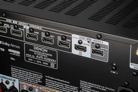 Denon Avr X2800h Av Receiver Denon Avr S970h 7 2 Channel Av