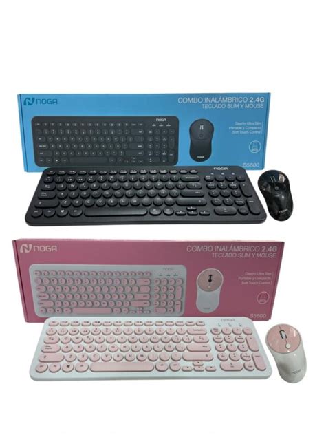 Teclado Mouse Inalambrico S Noga