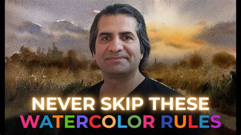 JAVID TABATABAEI Explains His LEGENDARY Watercolor Technique Best