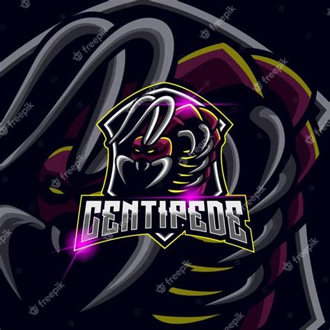 Premium Vector Centipede Angry Esport Logo Design Template Vector