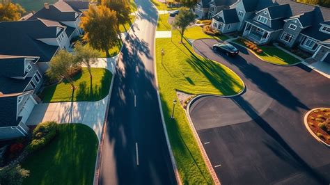 Home Value Benefits Of Tarmac Driveways In Luxury Neighborhood Tarmac