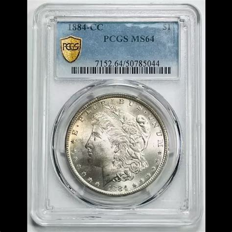 1884 CC Morgan Silver Dollar PCGS MS 64 Bob Paul Rare Coins