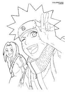 Desenho Naruto Para Imprimir