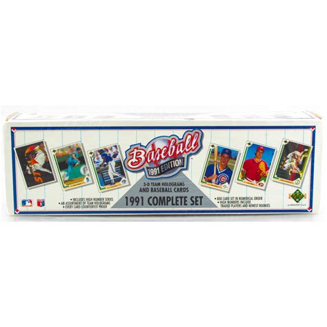 Upper Deck Baseball Complete Factory Set Of Cards With