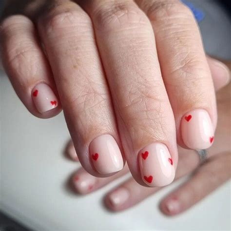 Simple Designs For Cute Valentine S Day Nails In