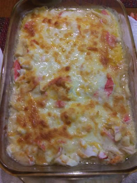 Seafood Au Gratin Recipe Delicious Casserole Dish