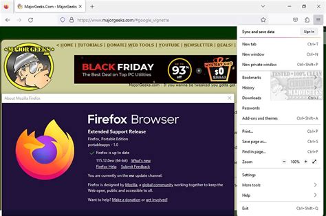 mozilla firefox esr legacy  released