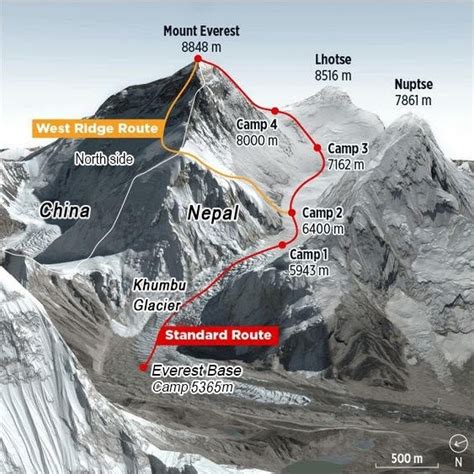 donde se encuentra el monte everest mapa del monte everest