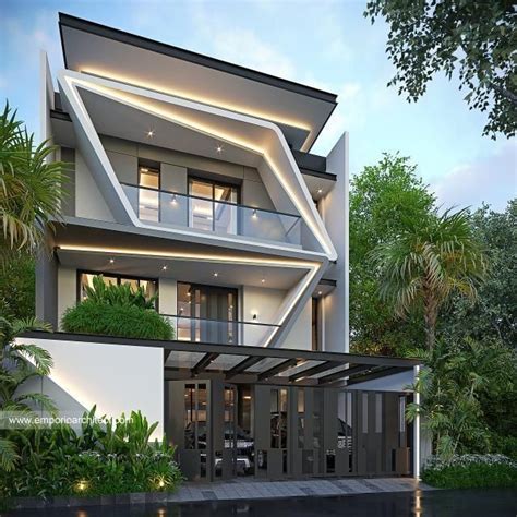 Bali Style Villa House Design For A Tropical Forest House House