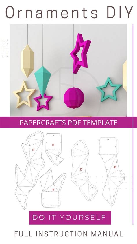 Paper Ornaments Decoration Eid DIY Decor Eid Corner Idea EID