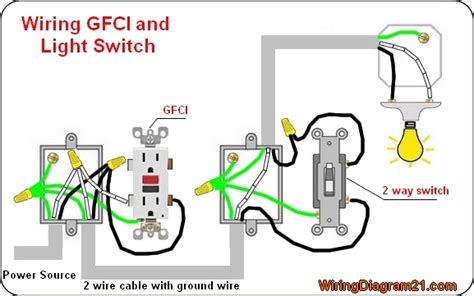 A Light Wiring Diagram For Gfci