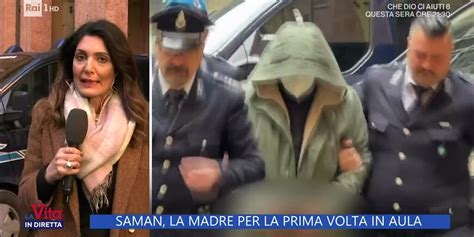 La Vita In Diretta 2024 25 Saman La Mamma Per La Prima Volta In Aula