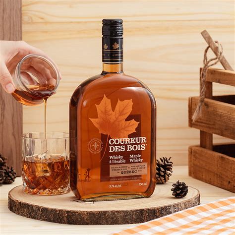 Canadian Maple Whisky Coureur Des Bois Maple Syrup 100 Pure