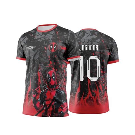 Arte Camisa Interclasse Deadpool Elo Produtos Especiais Camisa