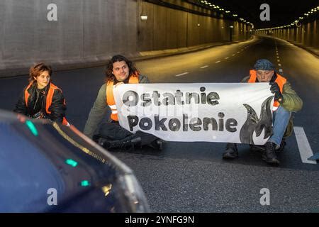 Protesters Hold Banners Saying One World One Fight And Students For