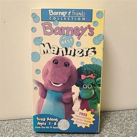 BARNEY FRIENDS Collection VHS Tape Barney S Best Manners Vintage 11