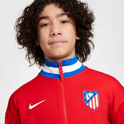 atletico madrid academy pro nike dri fit fussball hymnenjacke altere