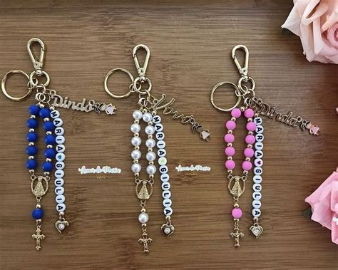 Llaveros Con Decenarios Decenarios Pulsera Hacer Pulseras Bisuteria