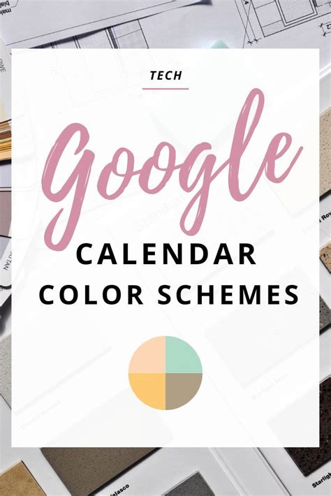 Google Calendar Color Schemes Google Calendar Calendar Themes