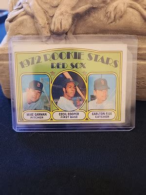 1972 Topps 1972 Rookie Stars 79 Carlton Fisk Cecil Cooper Mike