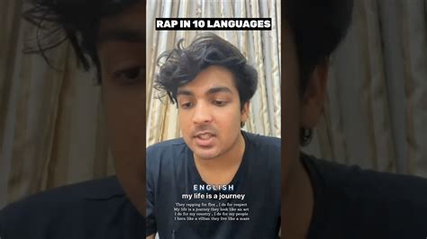 Rap In Languages Trendingshorts Rap Music Viralahorts Avir