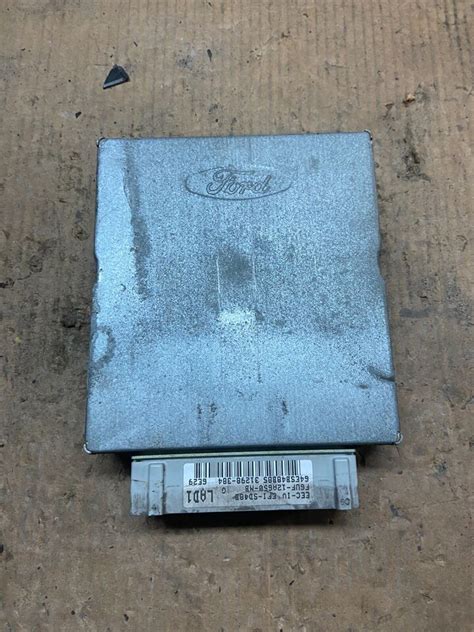 Ford Econoline Van Engine Control Ecu Computer Module H Dg Ebay