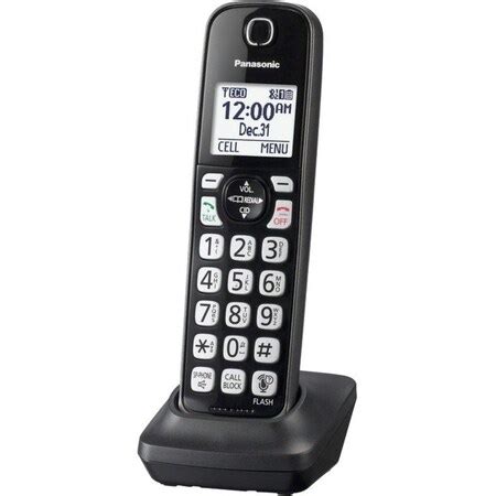 Panasonic DECT 6 0 ADDL CORDLESS HANDSET KX TGD SERIES KX TGDA51M Zoro