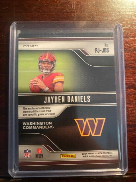 2024 Panini Prizm Premier Jerseys Pink Prizm PJ JDS Jayden Daniels