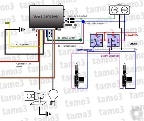 2 Actuators 1 Switch 2 Relays Or 4 Relays Electrical Circuit