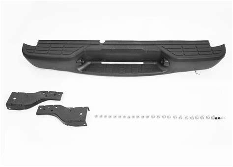 Black Rear Bumper Assembly For Chevy S Gmc Sonoma Fleetside