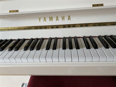 Piano Droit Silent Yamaha B Blanc Polibrillant Cm Kaufen Auf