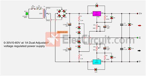 El Wire Power Supply Schematic