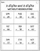 Digit And Digit Addition Without Regrouping Page