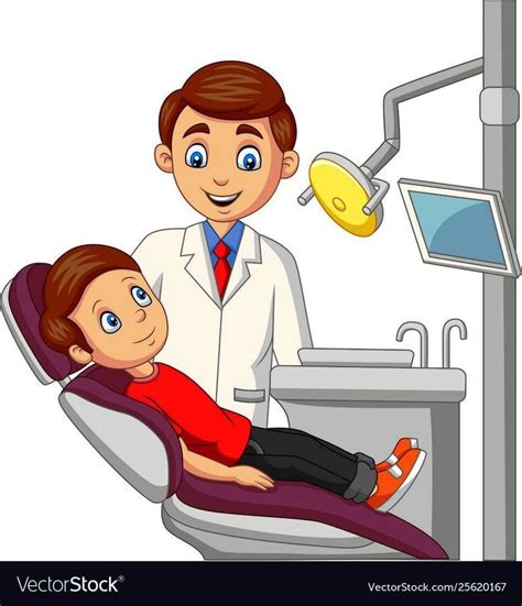 Dentiste Dentist Cartoon Dentist Community Helpers Theme