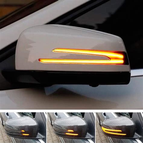 Dynamic Wing Mirror Indicator Led Turn Signal Light For Mercedes W