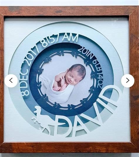 Baby Shadowbox Baby Shadow Box Newborn Shadow Box Box Frame Ideas