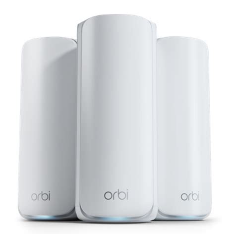 NETGEAR Orbi RBE773 BE11000 Tri Band WiFi 7 Whole Home Mesh System