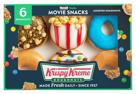 Krispy Kreme Movie Snacks Assorted Doughnuts Collection Ct Kroger