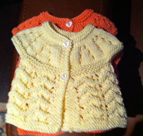 Yellow All In One Top Down Free Baby Sweater Knitting Patterns Baby