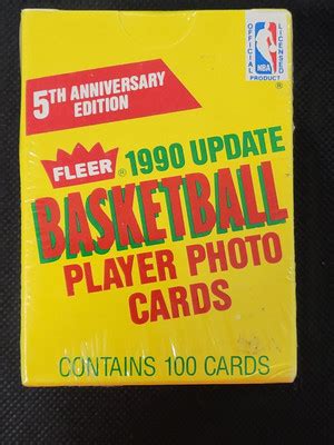 1990 91 Fleer Updated Basketball Sealed Complete Set EBay