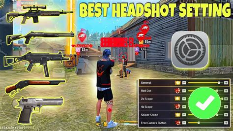 Free Fire Headshot Setting After Ob Update Best Sensitivity