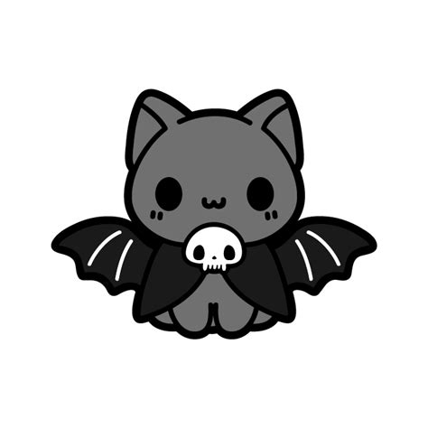 Default Title Vampire Cat Cute Bat Vampire