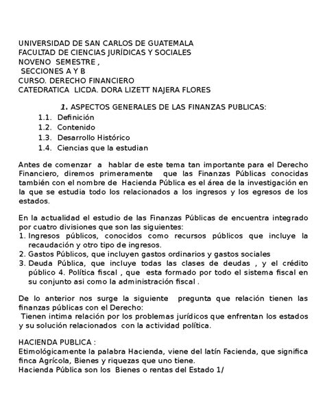 Puntos Unidos Financiero Compress UNIVERSIDAD DE SAN CARLOS DE