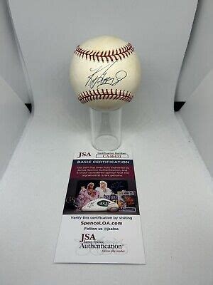 Ken Griffey Jr Signed Baseball Jsa Certified Autograph Mariners