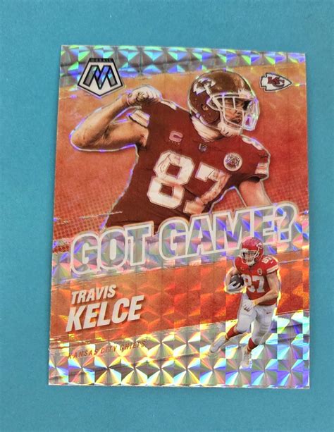 2021 Panini Mosaic Got Game Mosaic GG 21 Travis Kelce Chiefs FOOTBALL