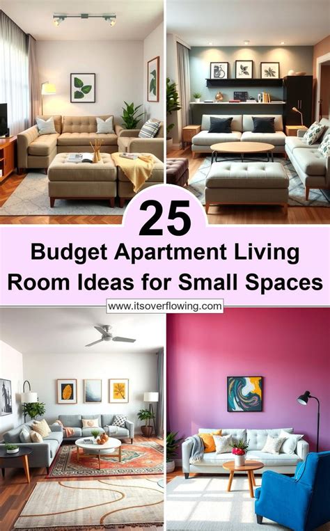 25 Budget Apartment Living Room Ideas For Small Spaces