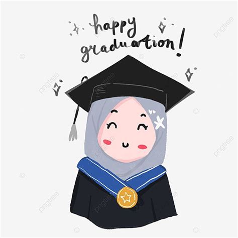 Happy Graduation Clipart PNG Images Happy Graduation Hijab Happy